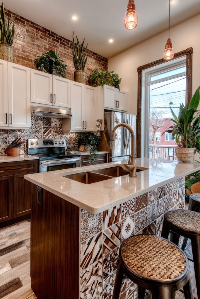 Mixed Metallic Finishes for Visual Richness