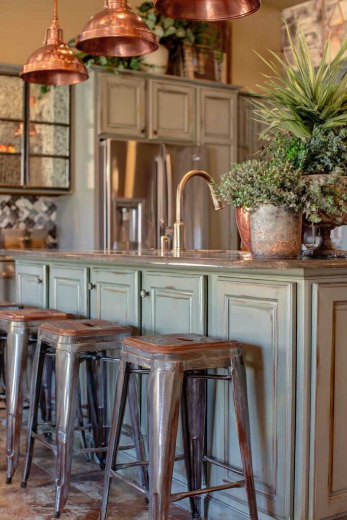 Mixed Metallic Finishes for Visual Richness