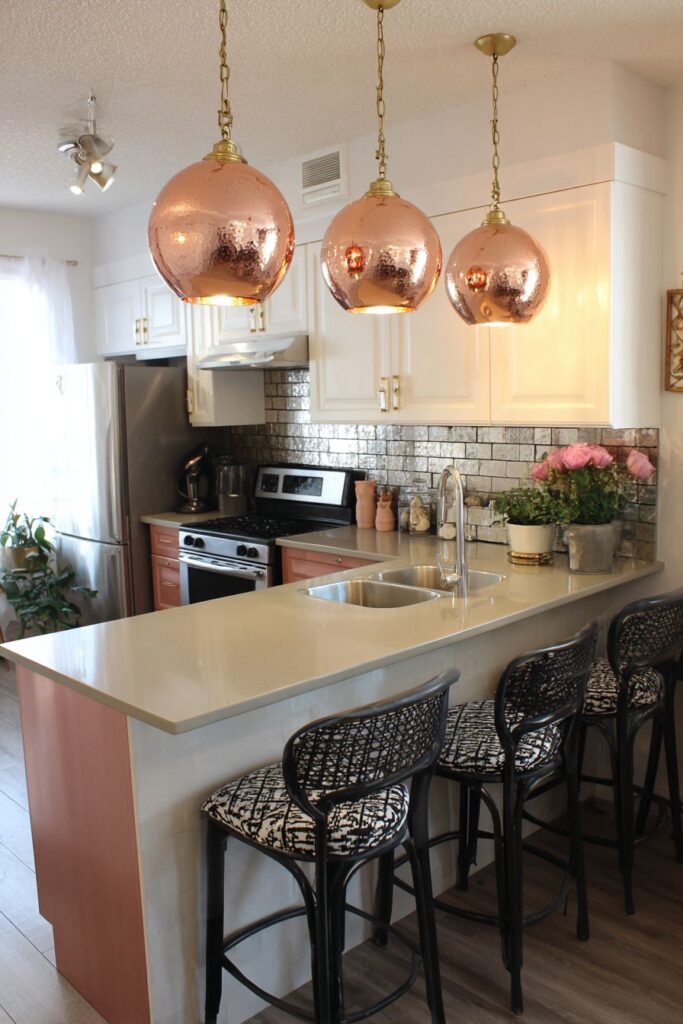 Mixed Metallic Finishes for Visual Richness