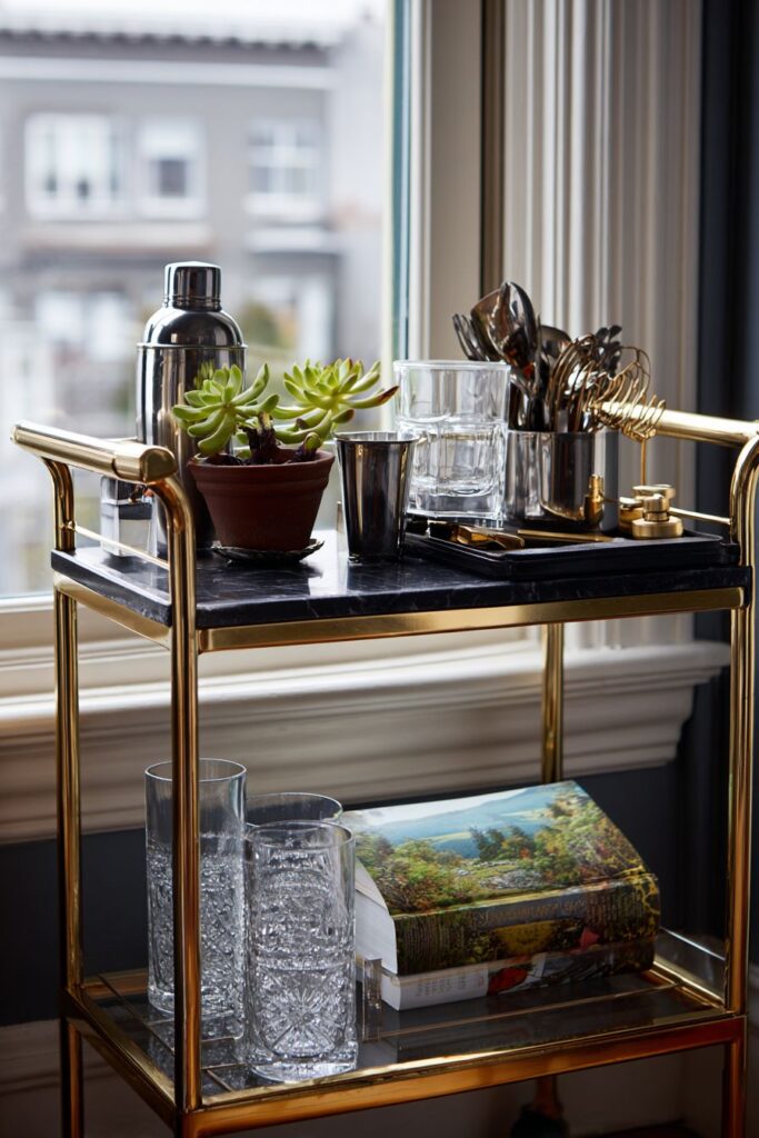 Kitchen Bar Cart Entertaining Essential Collection