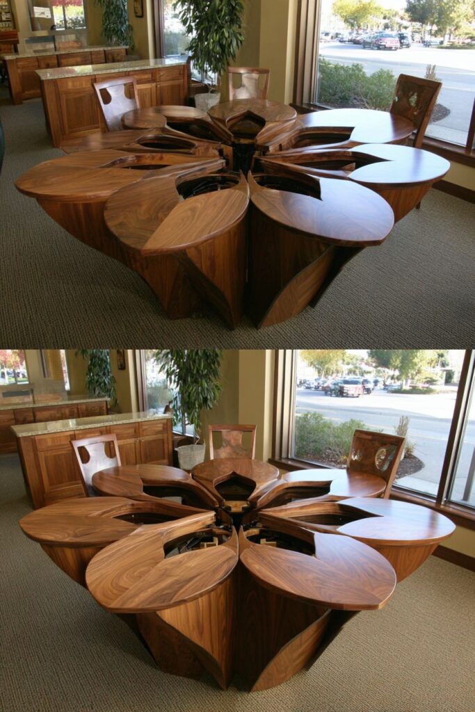 Circular Expandable with Petal-Leaf Mechanism