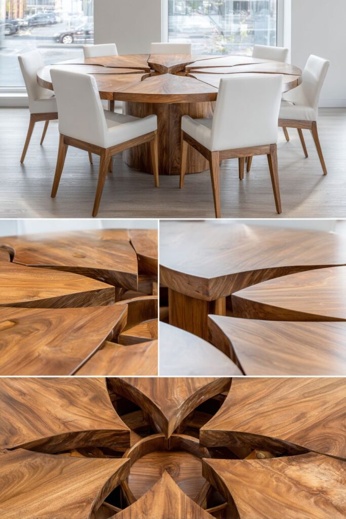 Circular Expandable with Petal-Leaf Mechanism