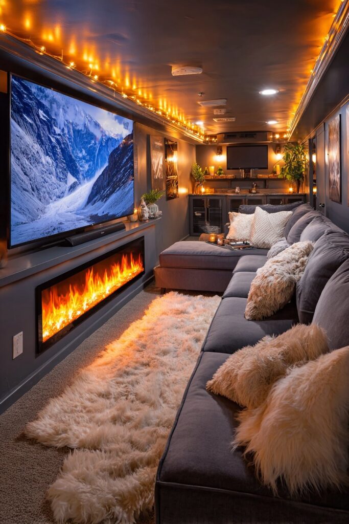 Basement Entertainment Transformation