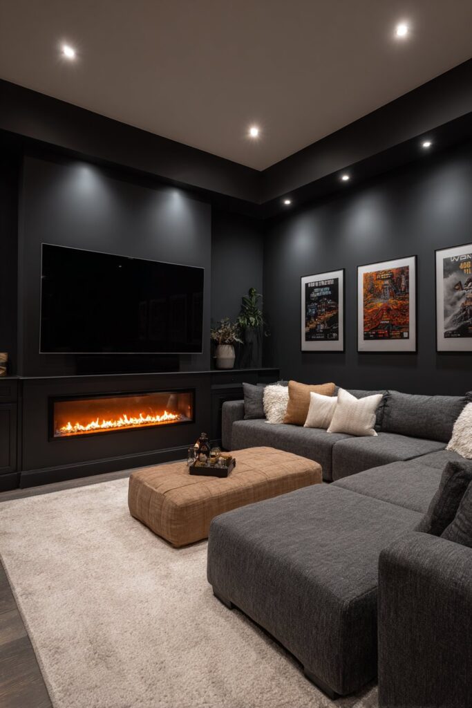 Basement Entertainment Transformation