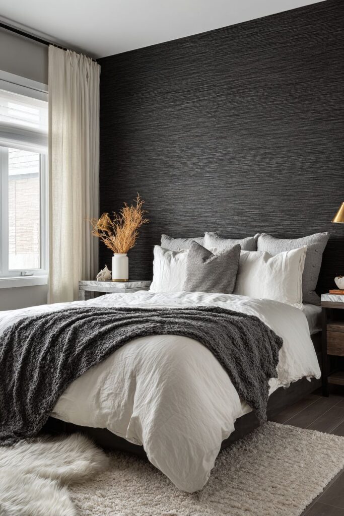 Grasscloth Drama and Luxury