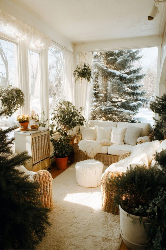 Sunroom Winter Garden Retreat