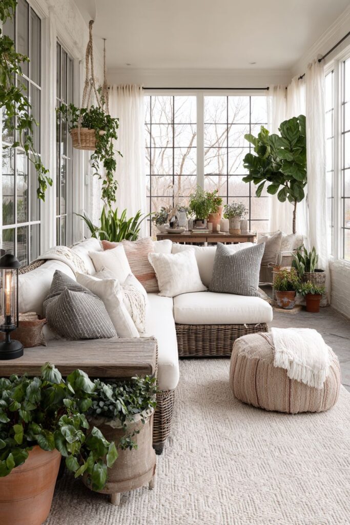 Sunroom Winter Garden Retreat