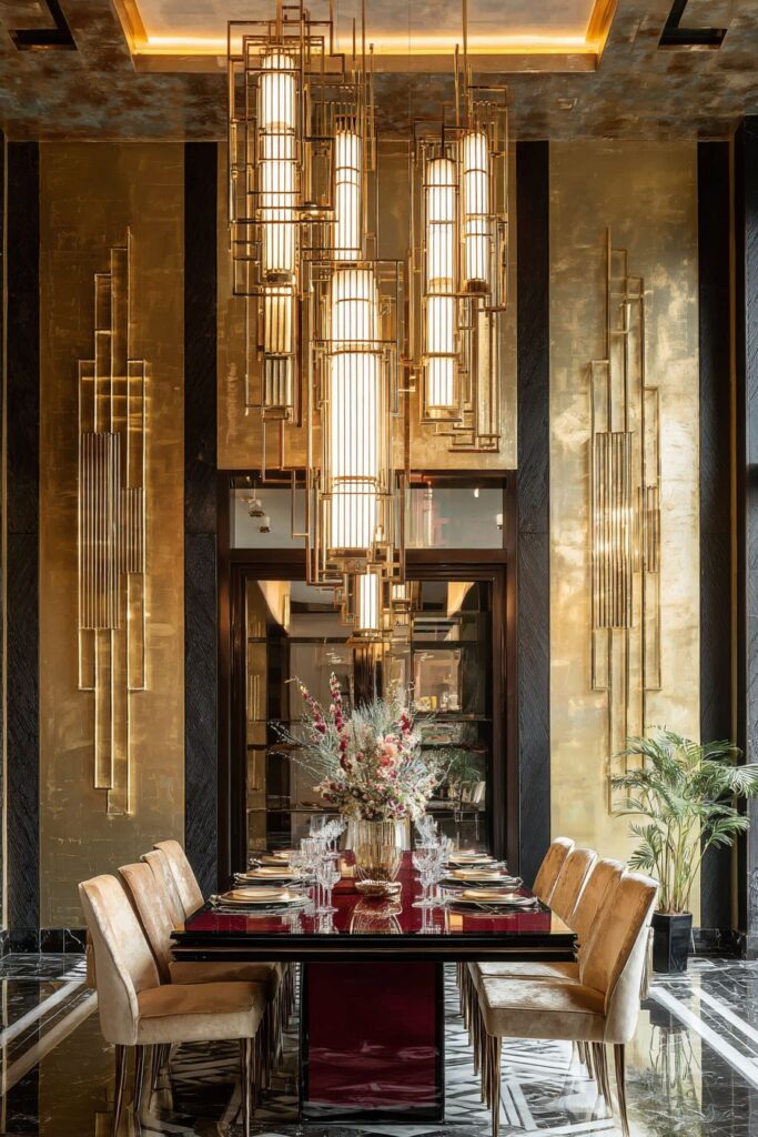 Art Deco Geometric Glamour