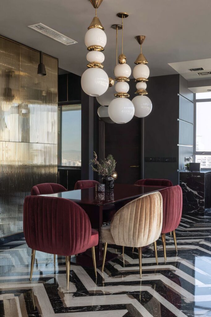 Art Deco Geometric Glamour