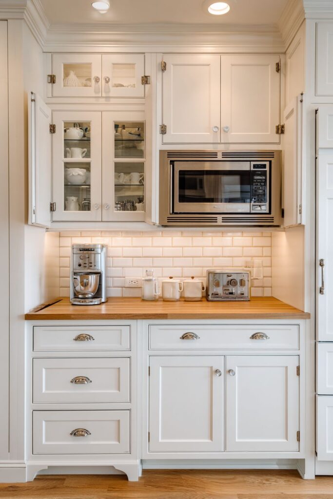 Concealed Cottage Kitchen Storage