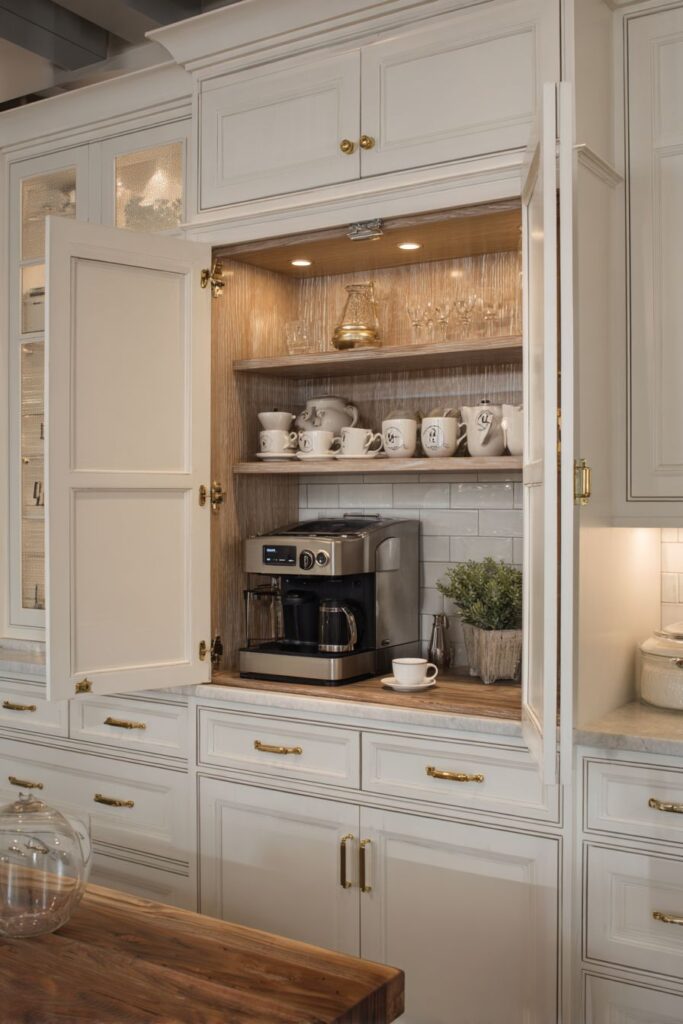 Concealed Cottage Kitchen Storage