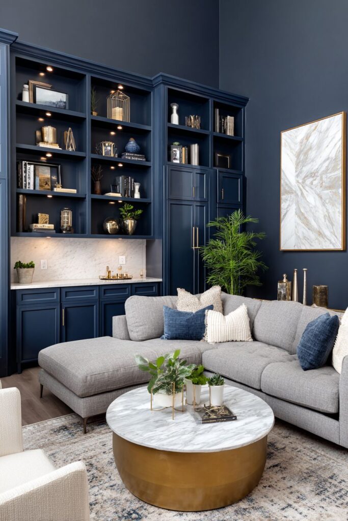 Custom Display Wall Showcase