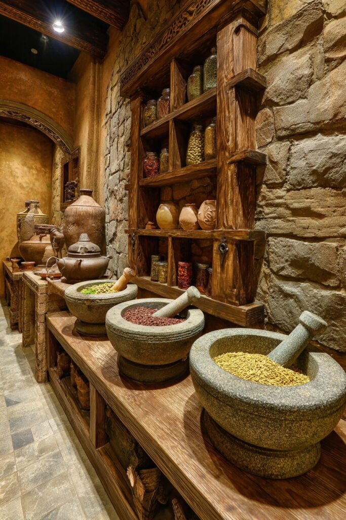 Dedicated Spice Grinding Corner Excellence