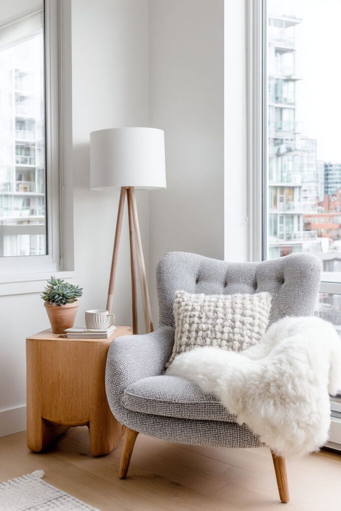 Scandinavian Living Room Corner