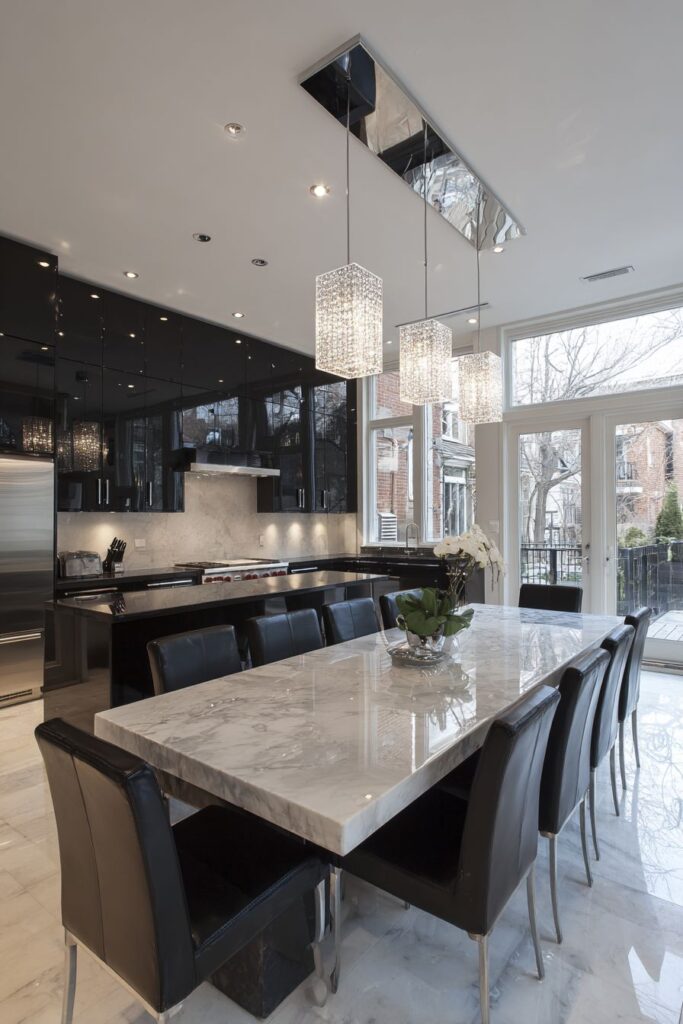 Bold Contemporary Kitchen Aesthetic