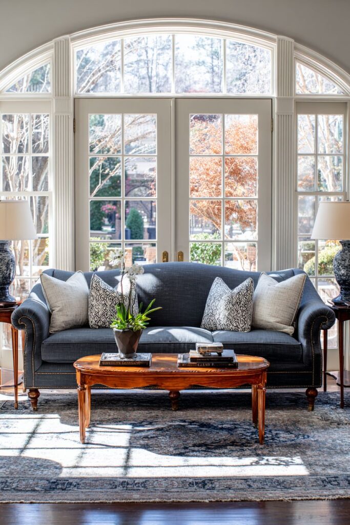 Bold Modern Eclectic with Burnt Orange