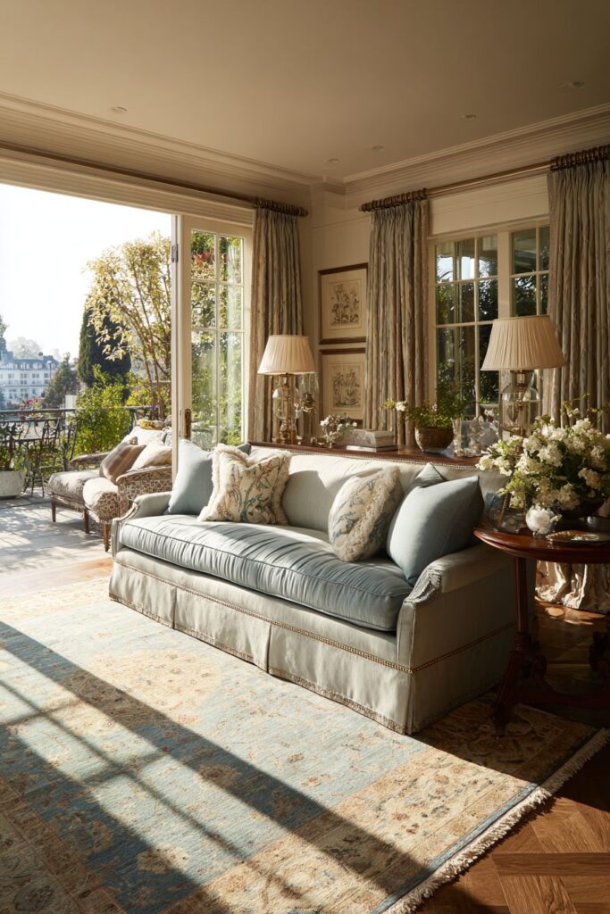 Bold Modern Eclectic with Burnt Orange