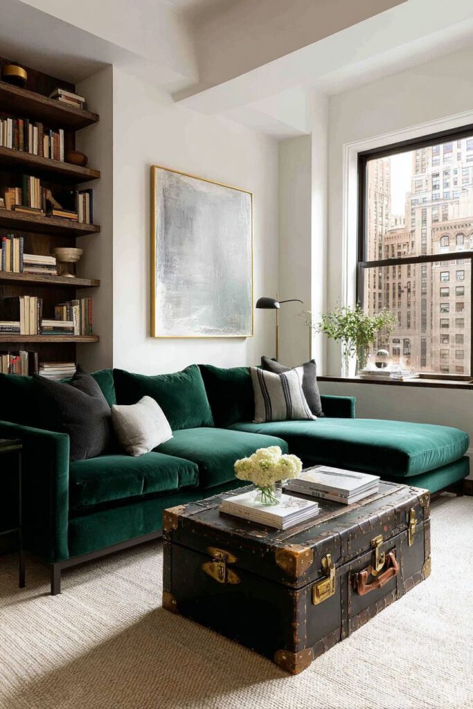 Jewel-Toned Drama with Travel-Inspired Tables