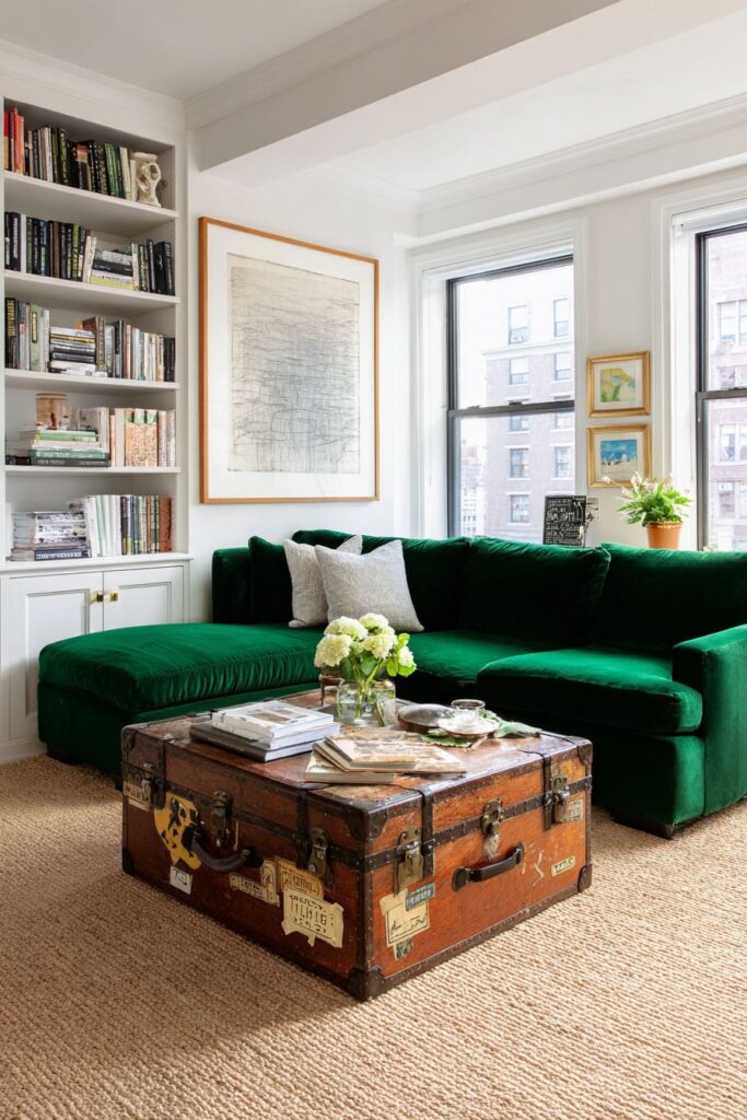 Jewel-Toned Drama with Travel-Inspired Tables