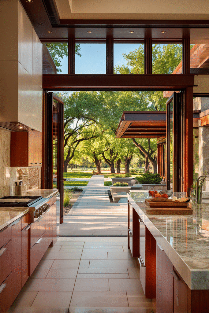 The Indoor-Outdoor Kitchen