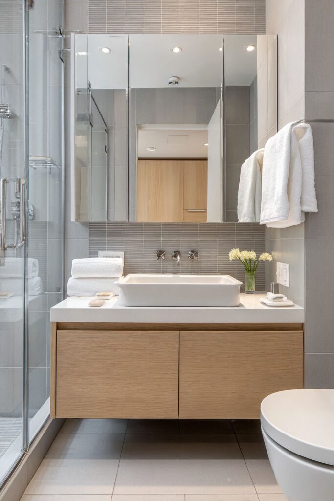 Wet Room Bathroom with Seamless Design