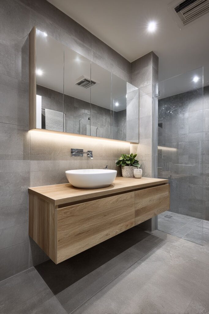 Wet Room Bathroom with Seamless Design