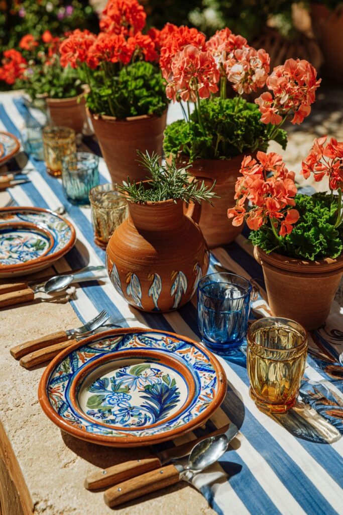Mediterranean Outdoor Feast