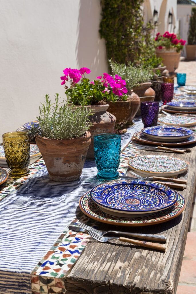 Mediterranean Outdoor Feast