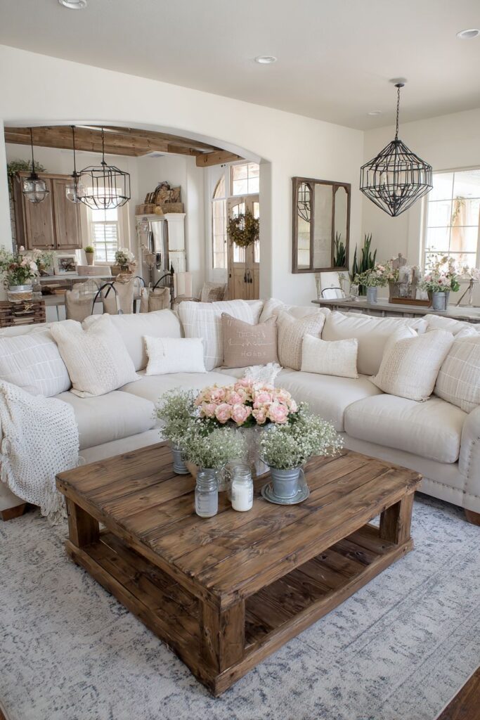 Farmhouse Summer Herb Garden Integration