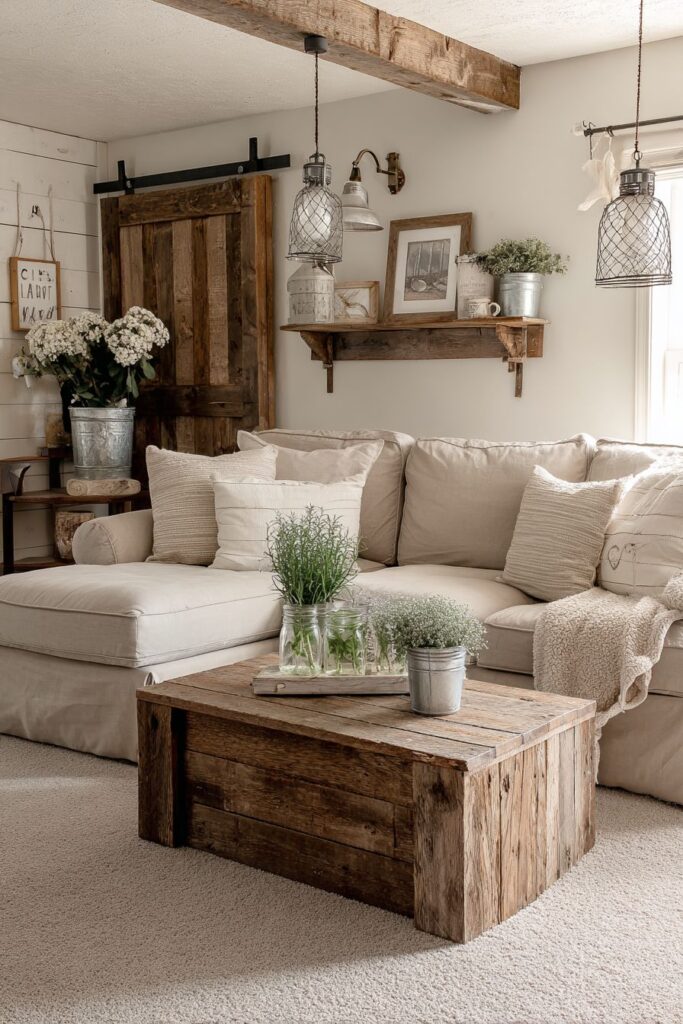 Farmhouse Summer Herb Garden Integration