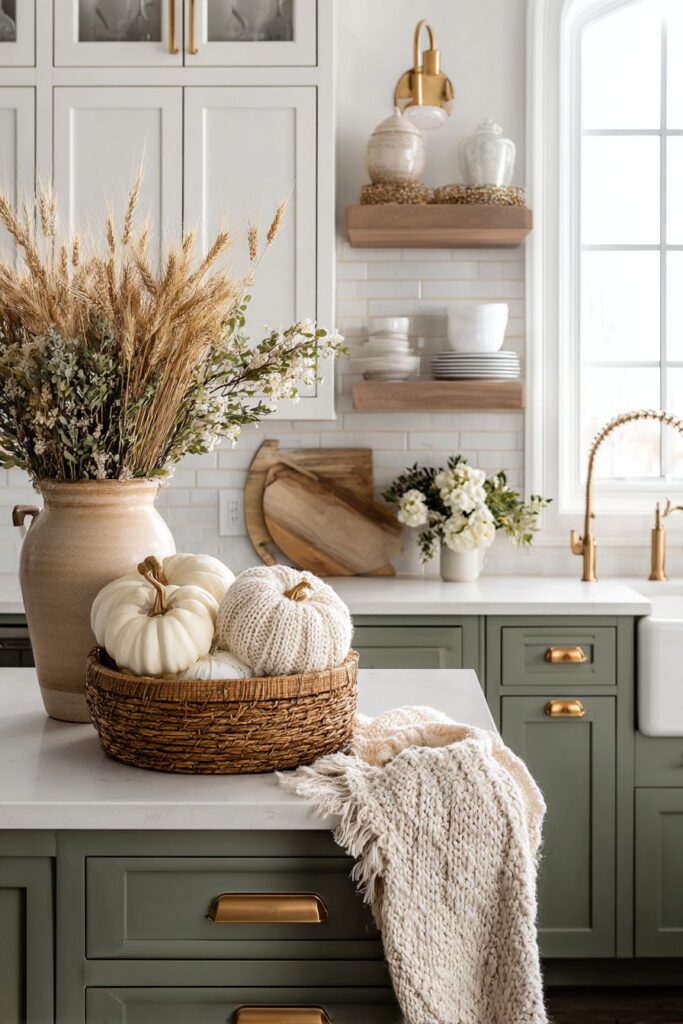 Transitional Two-Tone Beauty with Soft Neutral Winter Styling