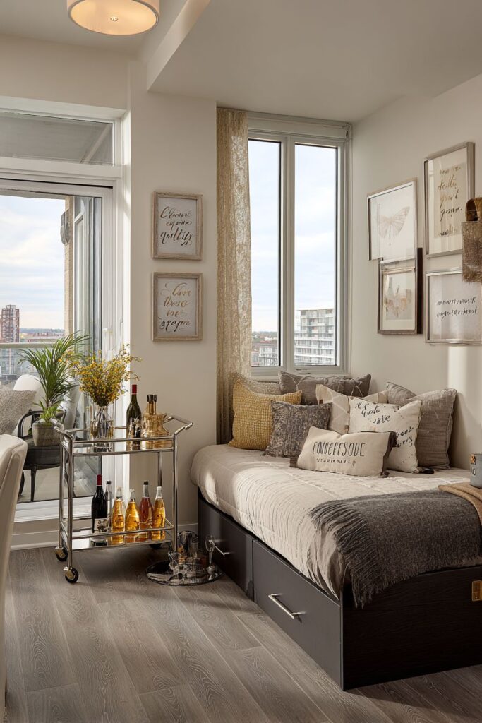 Multi-Purpose Guest Room Celebration Setup