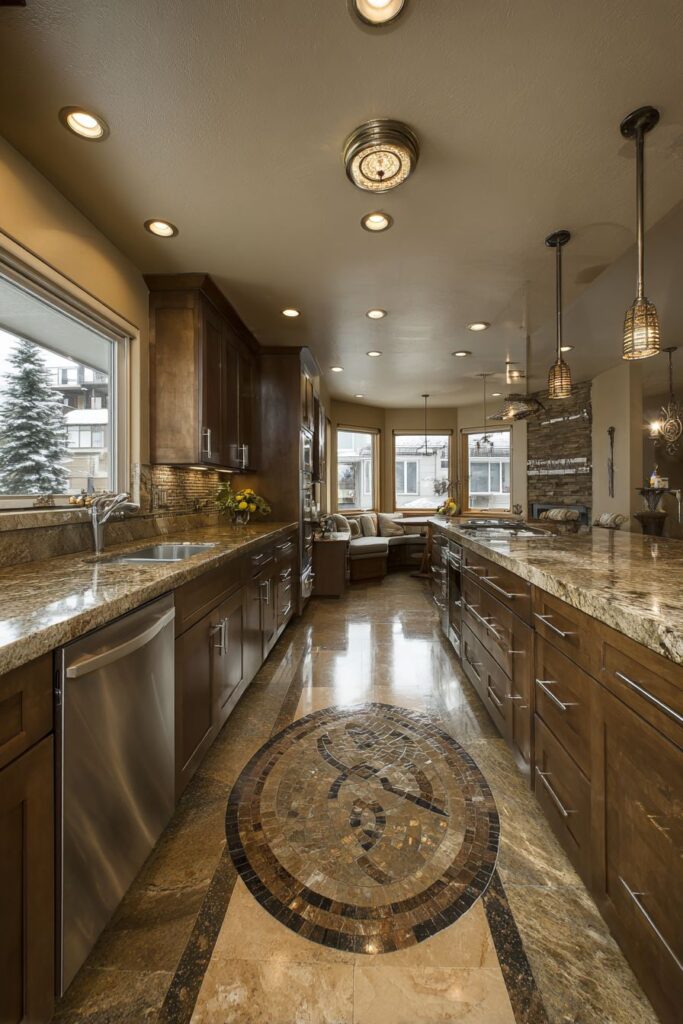  Decorative Floor Patterns in Brown Tones