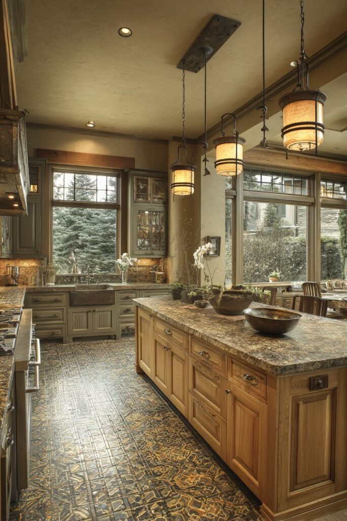  Decorative Floor Patterns in Brown Tones