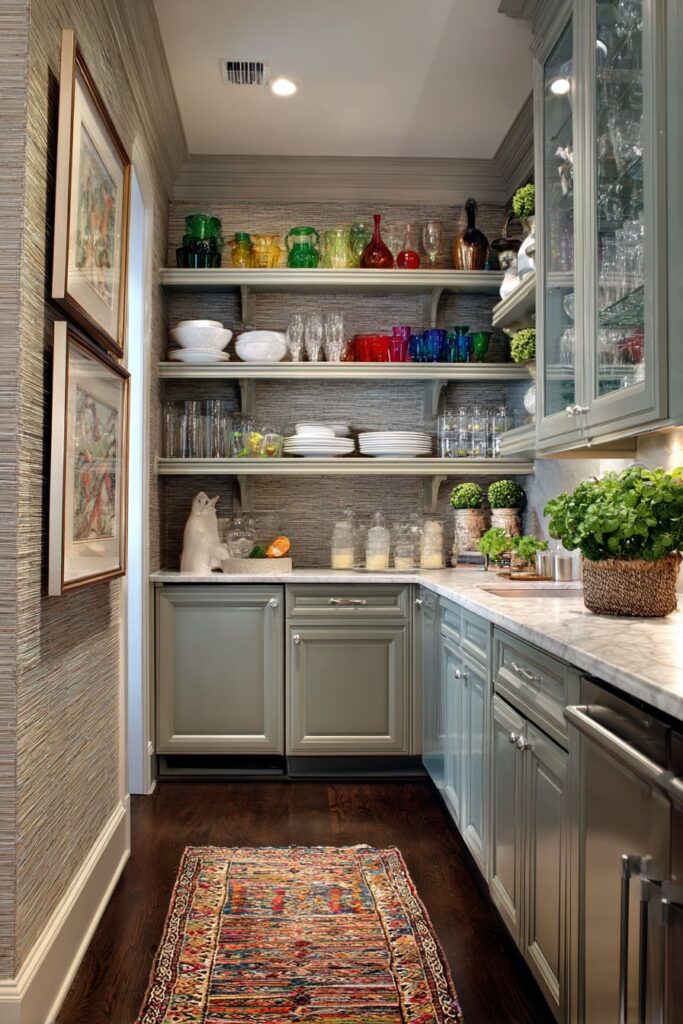 Textured Walls with Layered Natural Elements