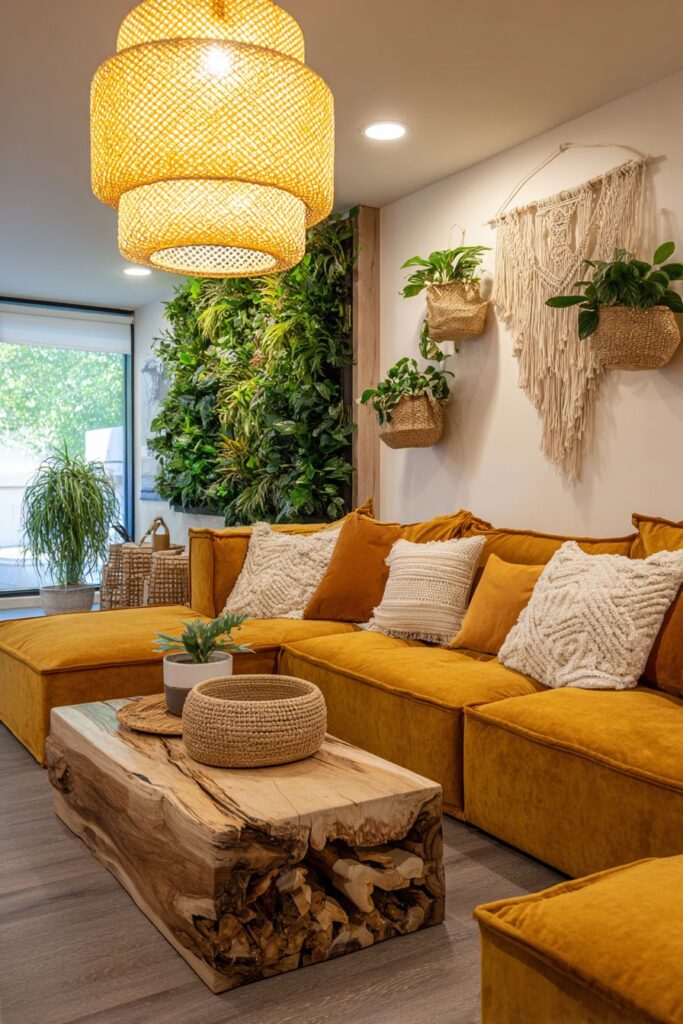 Living Plant Wall Biophilic Sanctuary