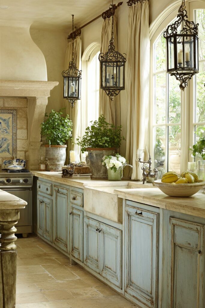French Provincial Kitchen Aesthetic