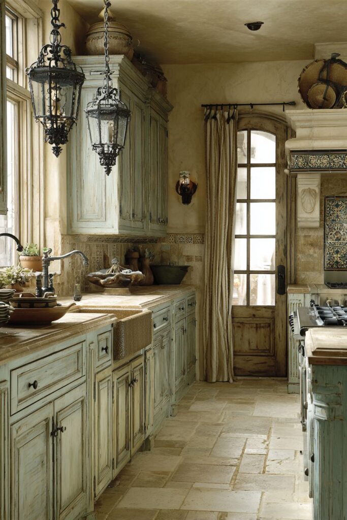 French Provincial Kitchen Aesthetic