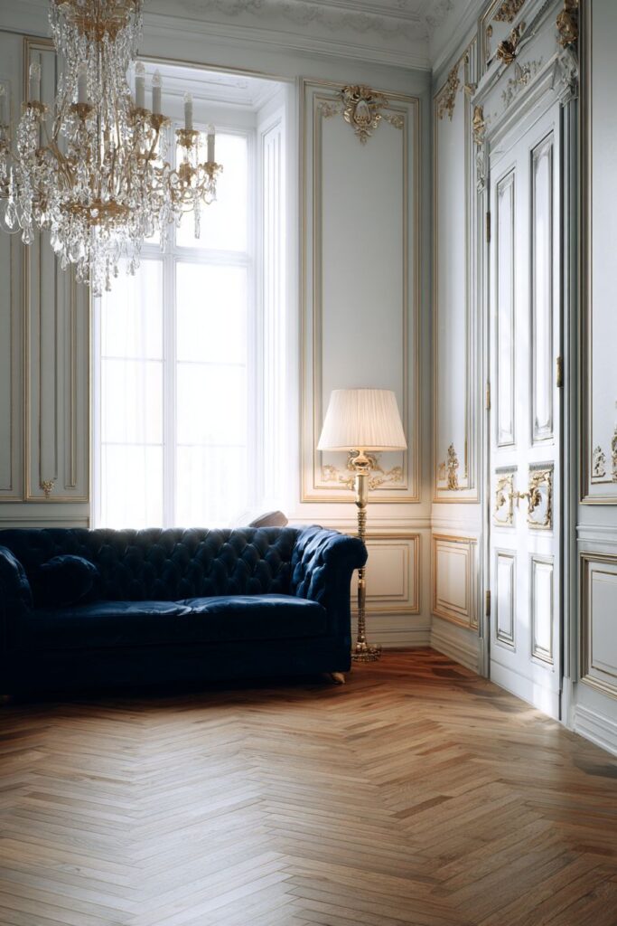 Elegant Panel Molding Treatment