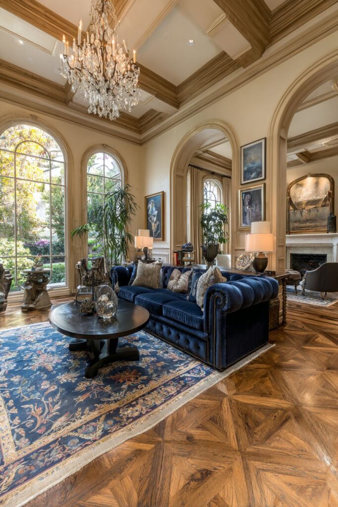 Elegant Panel Molding Treatment