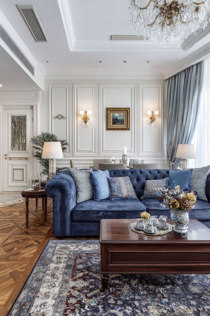 Elegant Panel Molding Treatment