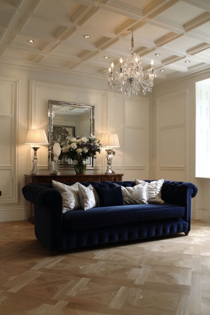 Elegant Panel Molding Treatment