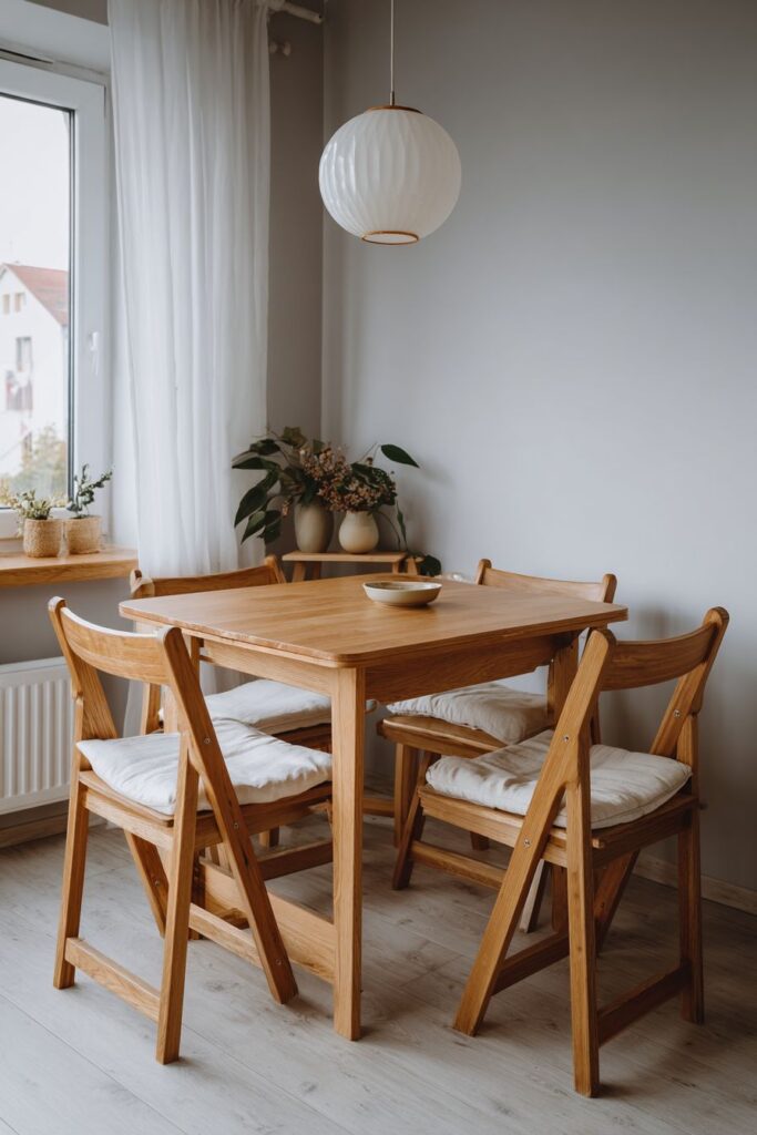 Space-Saving Drop-Leaf Design