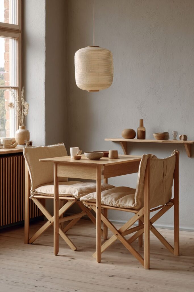 Space-Saving Drop-Leaf Design