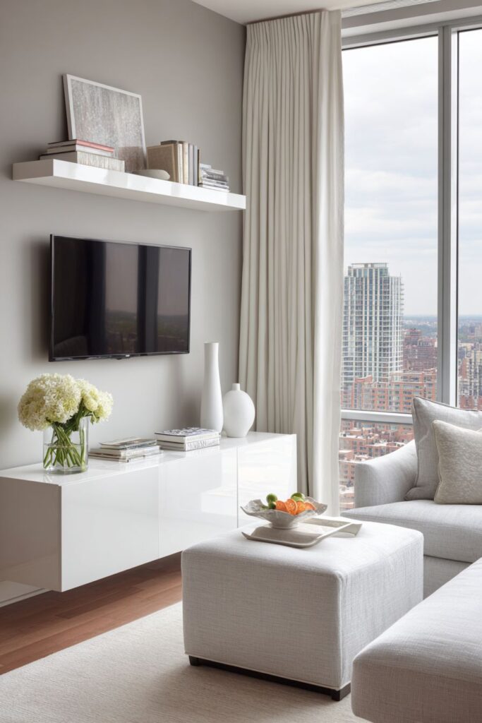 Streamlined Media Center with Low-Profile Design