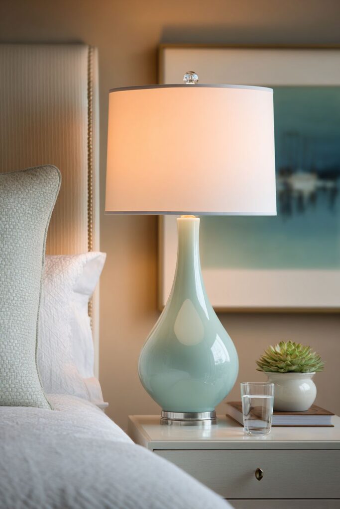 Symmetrical Bedside Styling