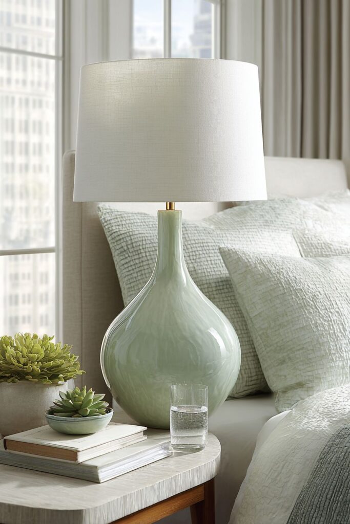 Symmetrical Bedside Styling