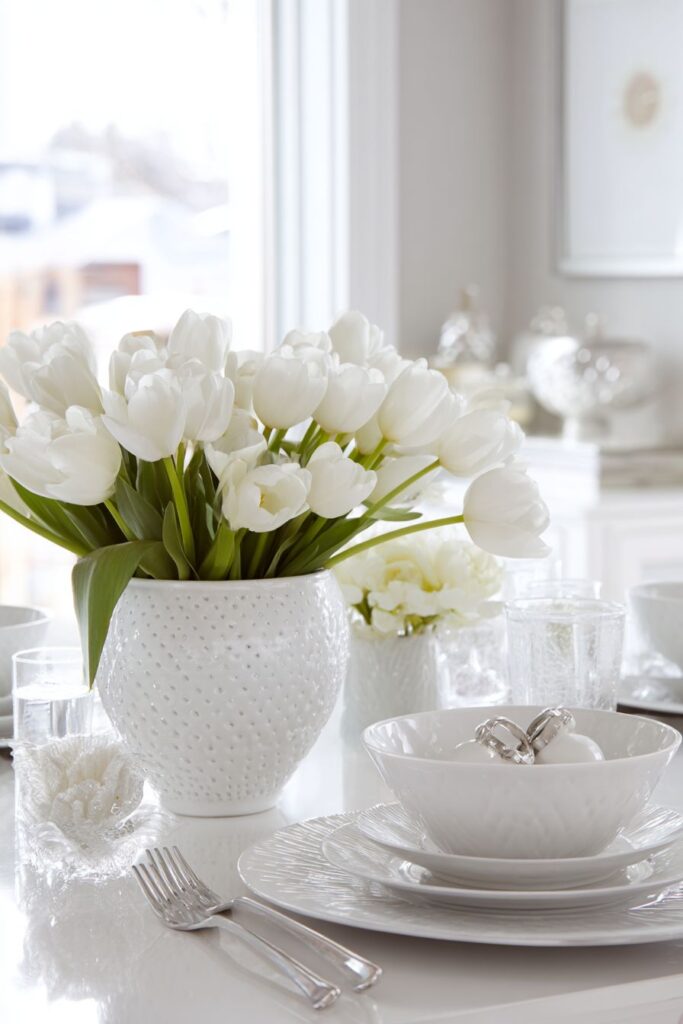 Modern Monochromatic White