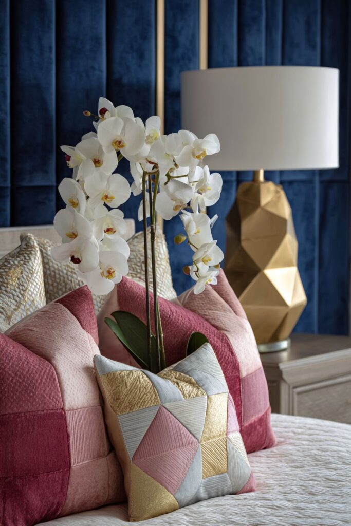 Art Deco Glamour with Geometric Hearts