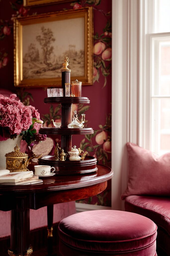 Victorian Curiosity Display Corner